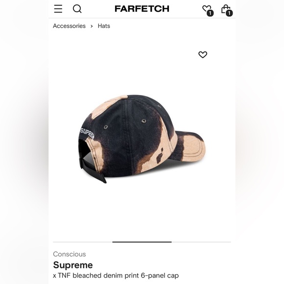 Supreme x The North Face Bleached cap - Picture 9 of 9